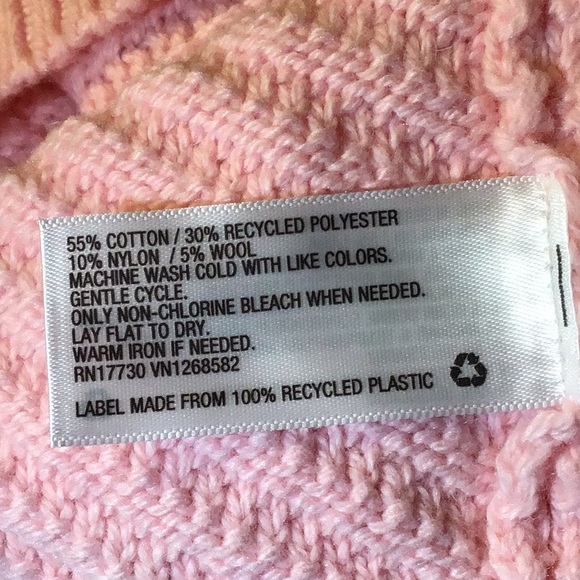 NWOT - Sandy Liang LIMITED EDITION Sweater Knit Pink Tank Top - Picture 6 of 7